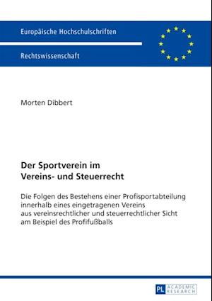 Der Sportverein im Vereins- und Steuerrecht