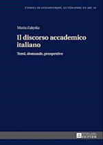 Il discorso accademico italiano