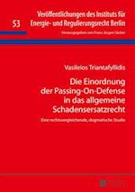 Die Einordnung der Passing-On-Defense in das allgemeine Schadensersatzrecht