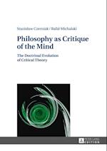 Philosophy as Critique of the Mind