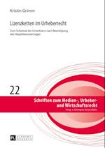 Lizenzketten im Urheberrecht