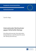 Internationaler Rechtsschutz gegen fehlerhafte Ratings