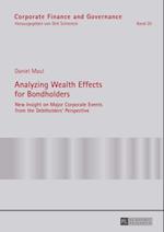 Analyzing Wealth Effects for Bondholders