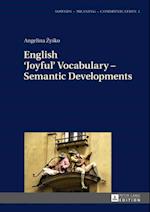 English 'Joyful' Vocabulary - Semantic Developments