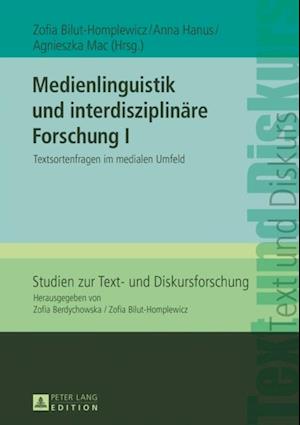 Medienlinguistik und interdisziplinaere Forschung I