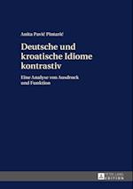 Deutsche und kroatische Idiome kontrastiv