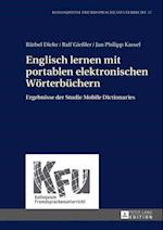 Englisch lernen mit portablen elektronischen Woerterbuechern