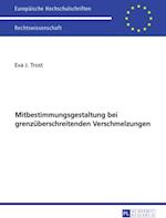 Ausgewaehlte Fragen der Mitbestimmungsgestaltung bei grenzueberschreitenden Verschmelzungen