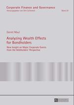 Analyzing Wealth Effects for Bondholders