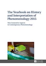 Yearbook on History and Interpretation of Phenomenology 2015