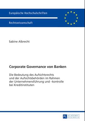 Corporate Governance von Banken