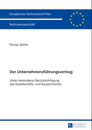 Der Unternehmensfuehrungsvertrag