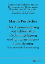 Der Zusammenhang von fehlerhafter Rechnungslegung und Unternehmensfinanzierung