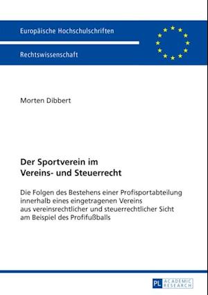 Der Sportverein im Vereins- und Steuerrecht