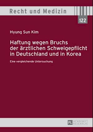 Haftung wegen Bruchs der aerztlichen Schweigepflicht in Deutschland und in Korea