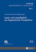 Lesen und Lesedidaktik aus linguistischer Perspektive