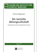 Die russische Aktiengesellschaft