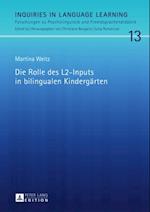 Die Rolle des L2-Inputs in bilingualen Kindergaerten