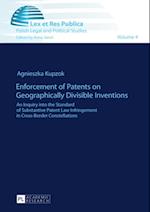 Enforcement of Patents on Geographically Divisible Inventions