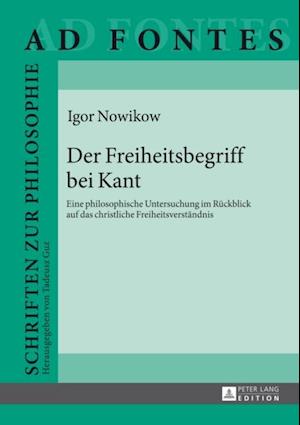 Der Freiheitsbegriff bei Kant