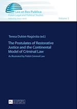 Postulates of Restorative Justice and the Continental Model of Criminal Law