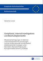 Compliance, Internal Investigations und Beschuldigtenrechte