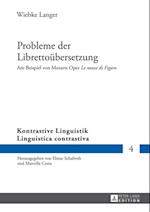 Probleme der Librettouebersetzung