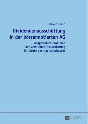 Dividendenausschuettung in der boersennotierten AG