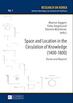 Space and Location in the Circulation of Knowledge (1400-1800)