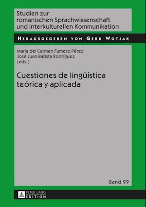 Cuestiones de lingueística teórica y aplicada