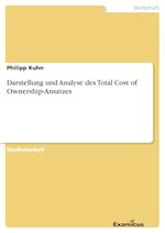 Darstellung und Analyse des Total Cost of Ownership-Ansatzes