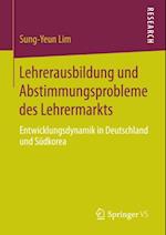 Lehrerausbildung und Abstimmungsprobleme des Lehrermarkts