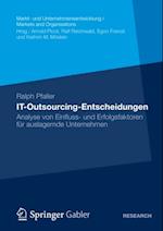 IT-Outsourcing-Entscheidungen