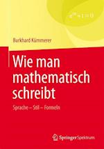 Wie man mathematisch schreibt