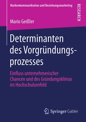 Determinanten des Vorgründungsprozesses