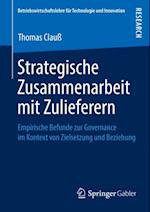 Strategische Zusammenarbeit mit Zulieferern