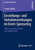 Einstellungs- und Verhaltenswirkungen im Event-Sponsoring