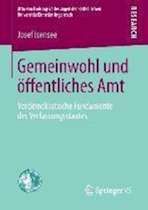 Gemeinwohl und öffentliches Amt