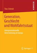 Generation, Geschlecht und Wohlfahrtsstaat