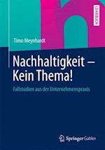 Nachhaltigkeit - Kein Thema!