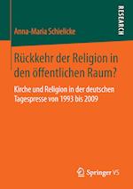 Rückkehr der Religion in den öffentlichen Raum?