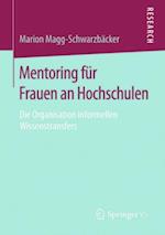 Mentoring für Frauen an Hochschulen