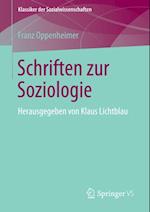 Schriften zur Soziologie