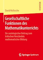 Gesellschaftliche Funktionen des Mathematikunterrichts