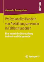 Professionelles Handeln von Ausbildungspersonen in Fehlersituationen