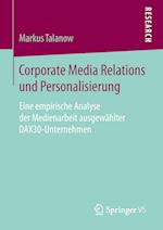 Corporate Media Relations und Personalisierung