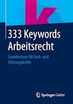 333 Keywords Arbeitsrecht