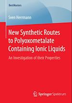New Synthetic Routes to Polyoxometalate Containing Ionic Liquids