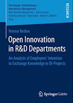 Open Innovation in R&D Departments