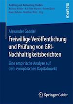 Freiwillige Veröffentlichung und Prüfung von GRI-Nachhaltigkeitsberichten